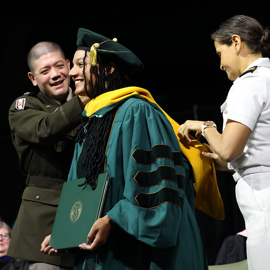 Army-Baylor doctoral graduate