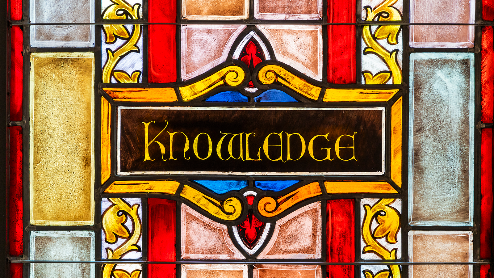 Knowledge Stained Glass