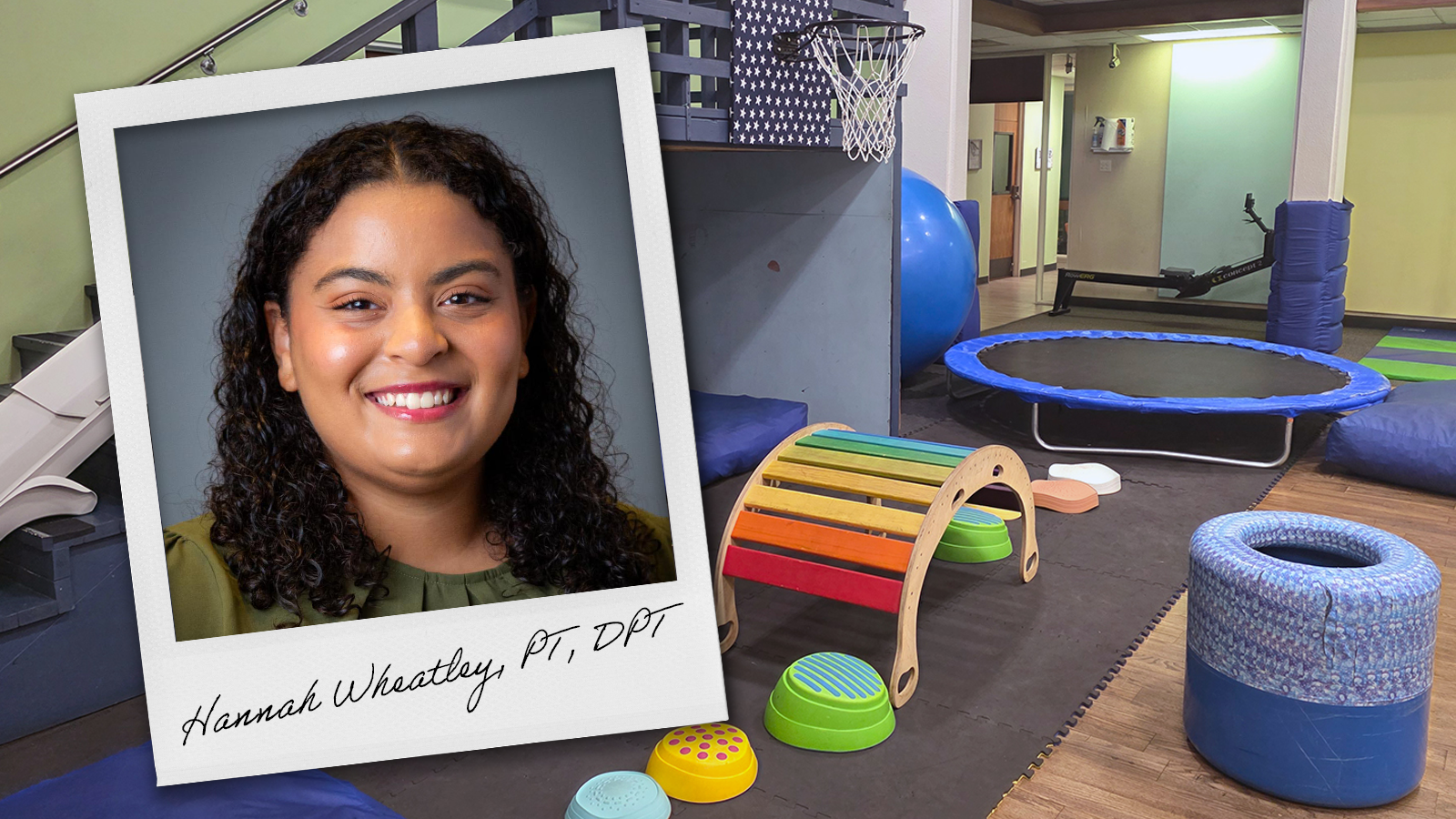 Hannah Wheatley is the first Baylor pediatric PT resident.