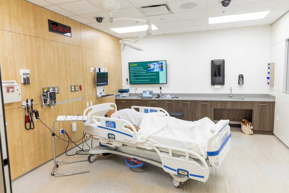 Baylor Clinical Simulation & Skills Facility Trauma Room