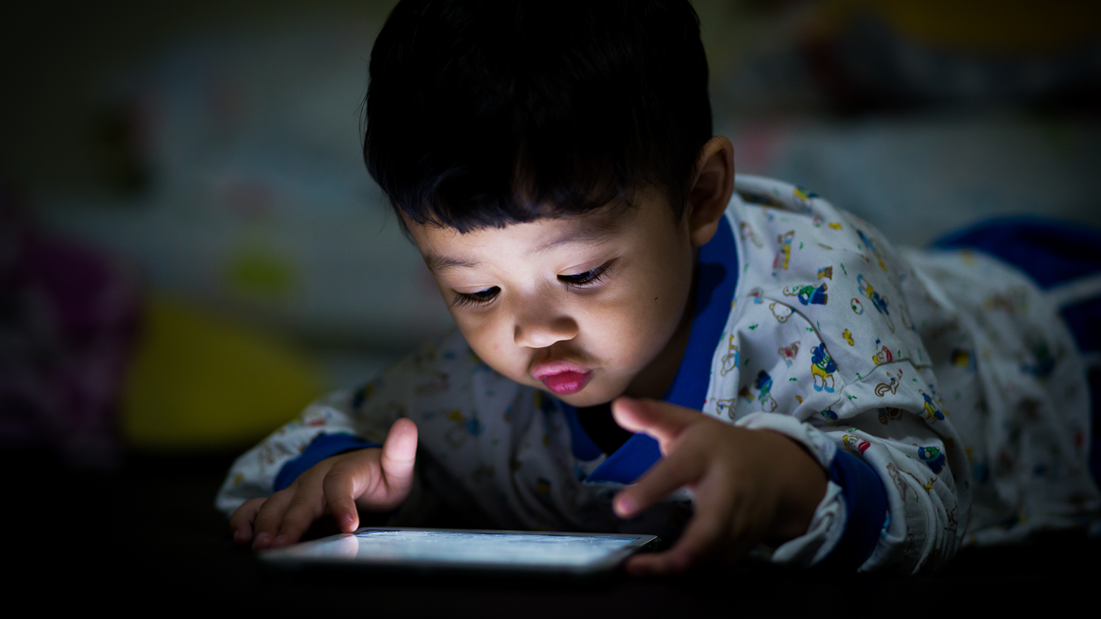 Child Using Mobile Media