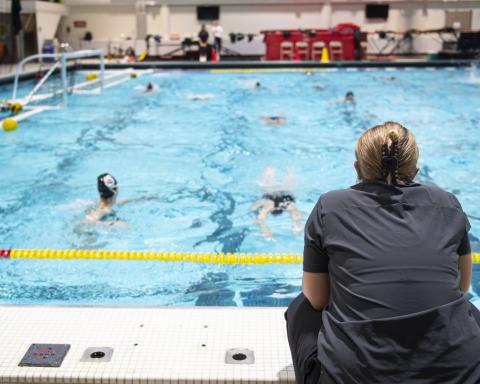 Brynn Johnson Athletic Training for Harvard Water Polo