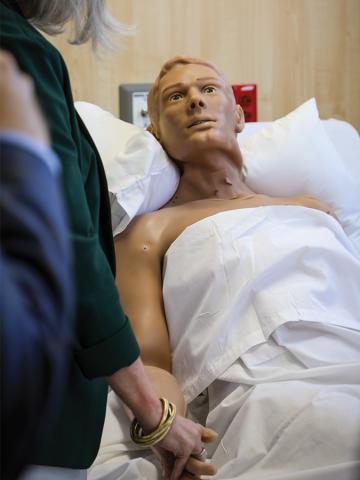 A Gaumard HAL® S5301 manikin