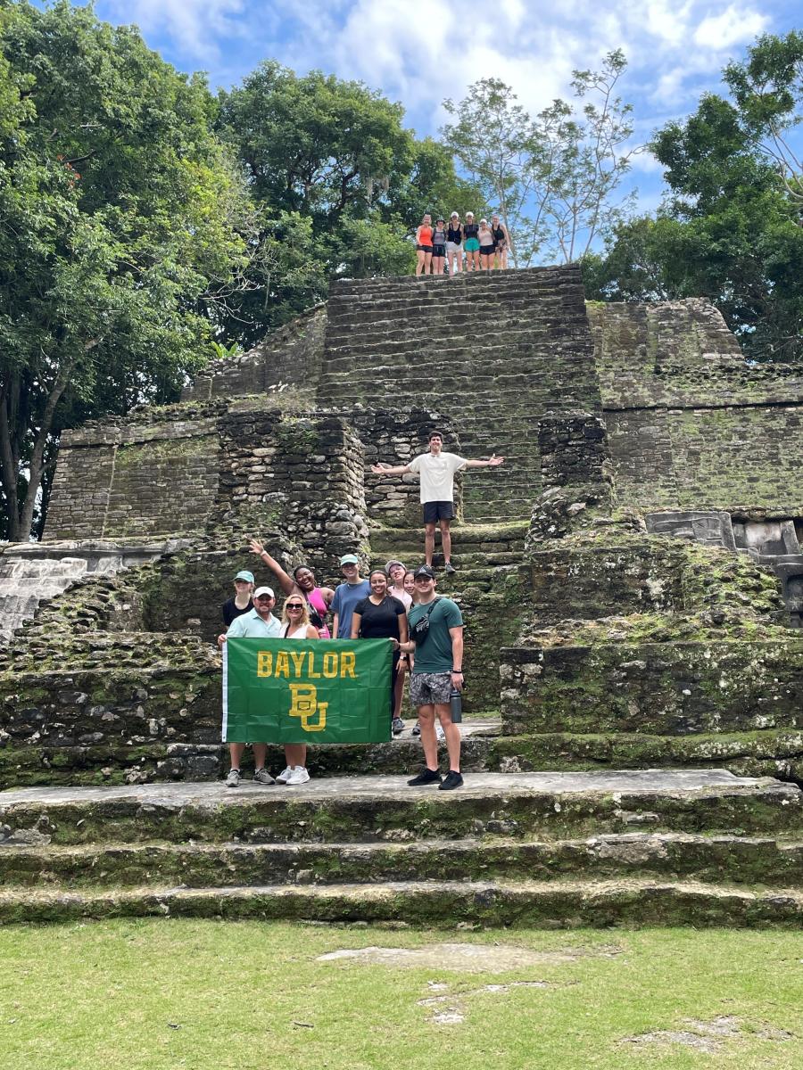 HSBW24 Image in front of Lamanai Archeological Site in Orange Walk District, Belize