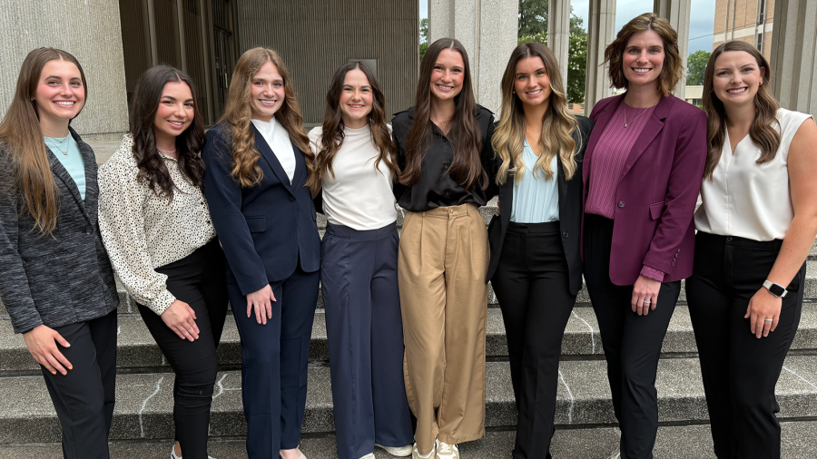 Baylor DPT Students in Professional Clothes