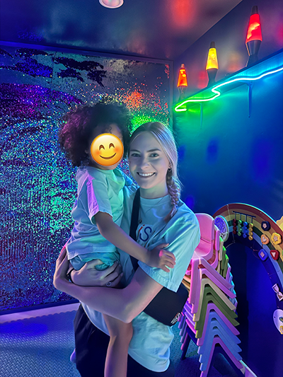 Baylor OTD alumna Emily Goodspeed at It's a Sensory World