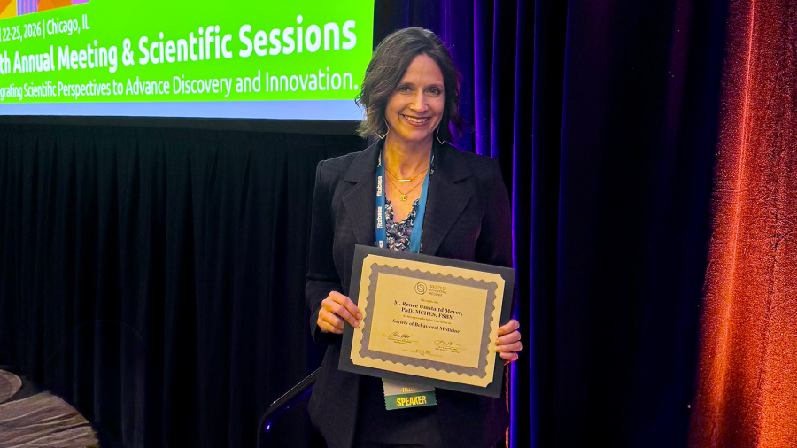 Renee Umstattd Meyer Honored as SBM Fellow